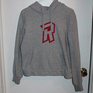 Women's Redshirt Gray Hoodie with Red R - Size Medium